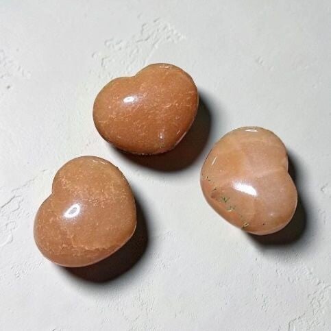 Aventurine orange coeur