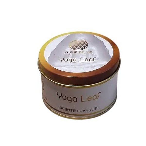 Bougie Fleur de Vie Yoga Leaf