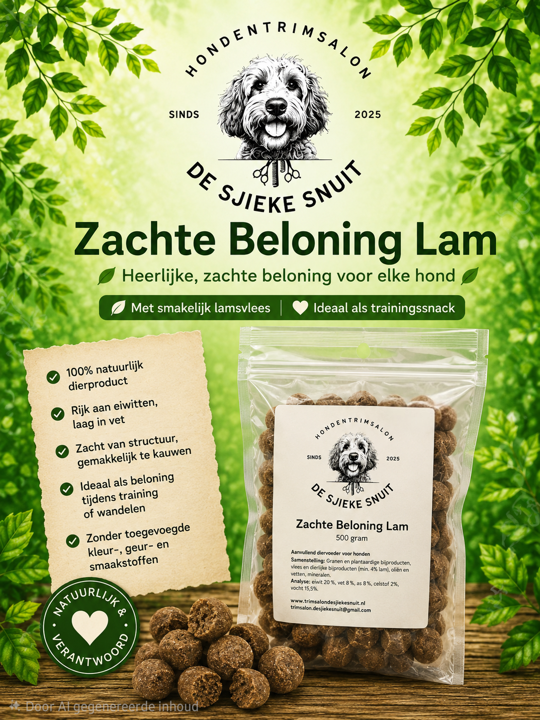 Zachte beloning 500 gram