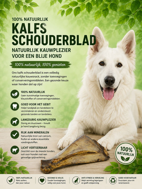 Kalf schouderblad +/- 400 gram