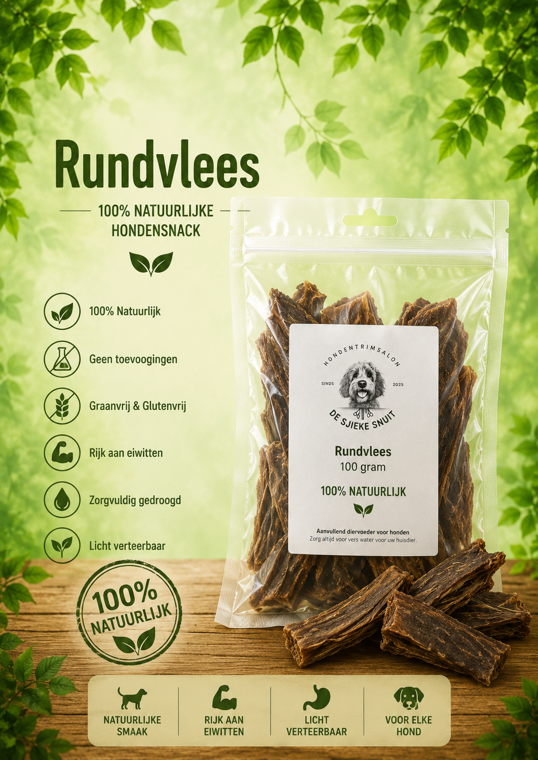 Rundvlees - 100 gram