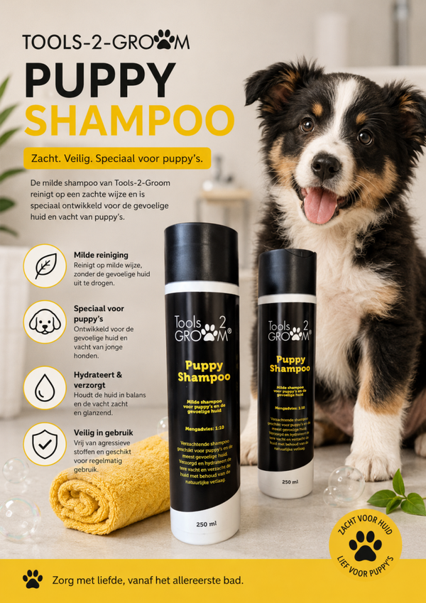 Puppy shampoo - tools to groom 250ml