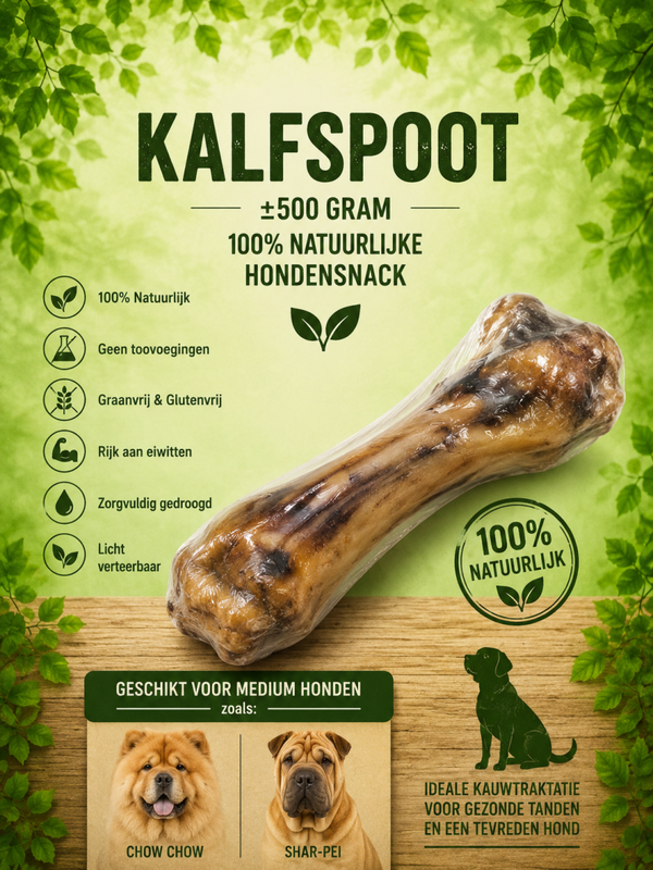 Kalfspoot  +/-500 gram