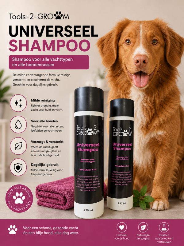 Universeel shampoo - tools to groom 250ml