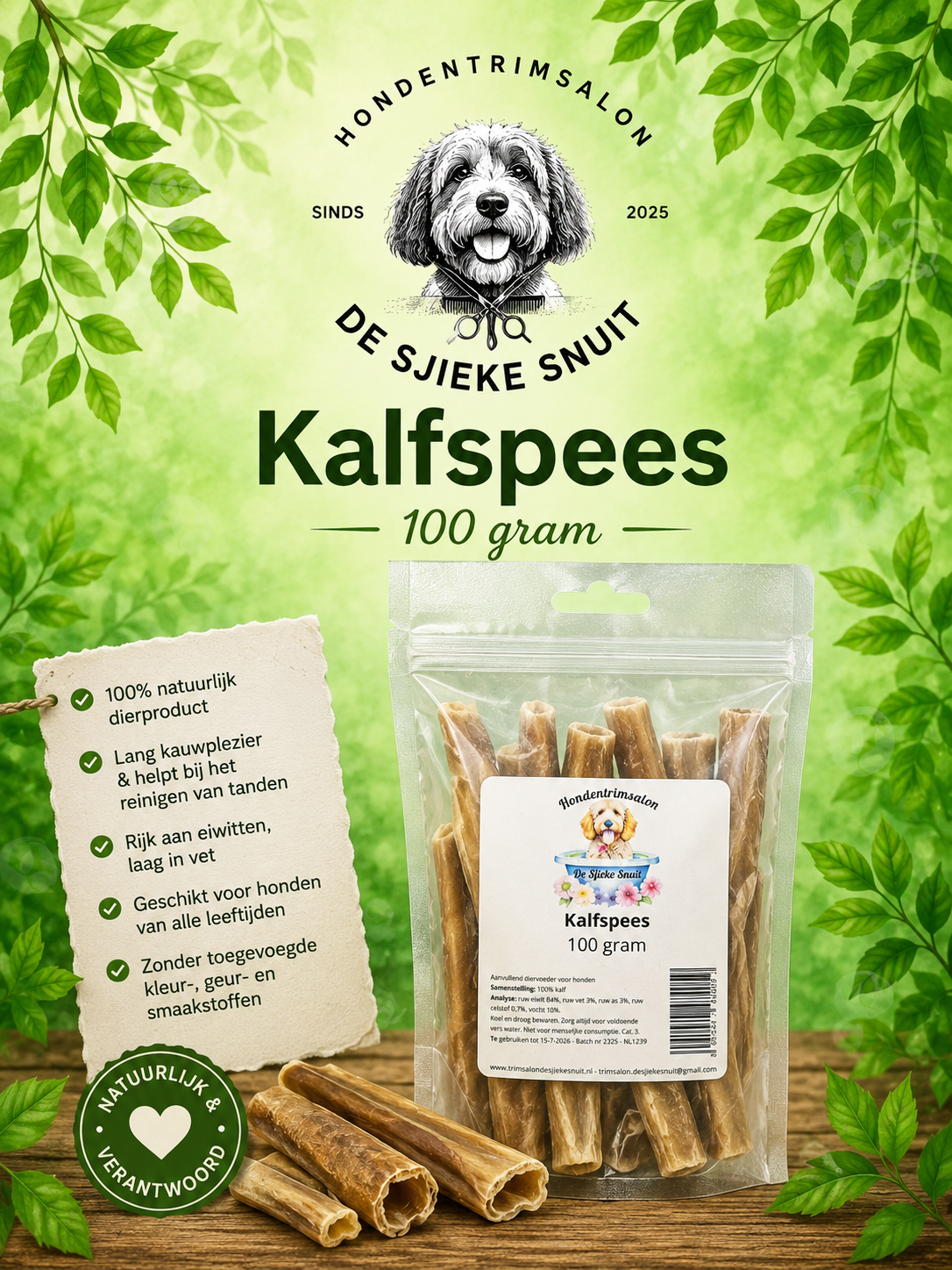 Kalfspees 100 gram