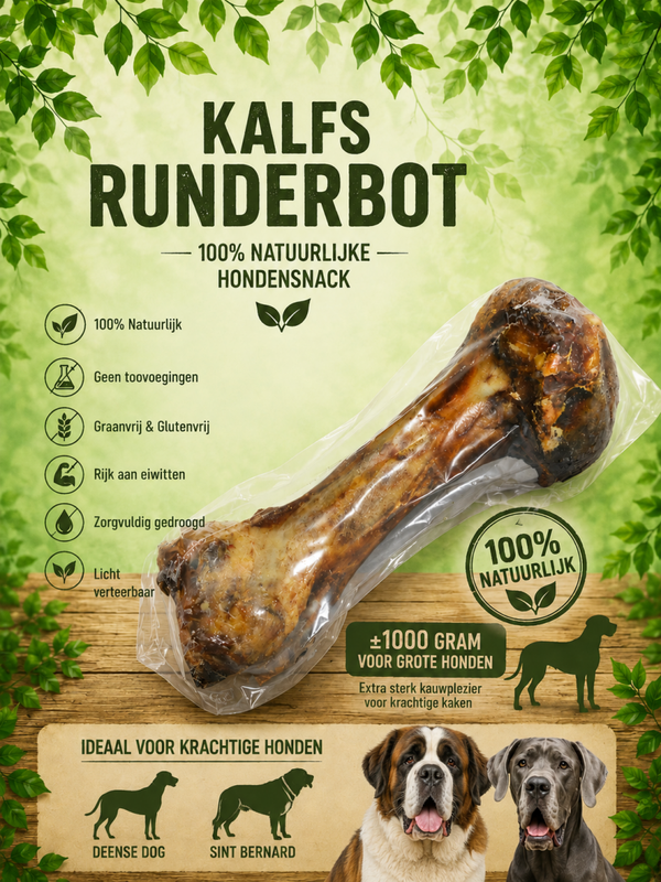 Kalfs Runderbot +/- 1000 gram