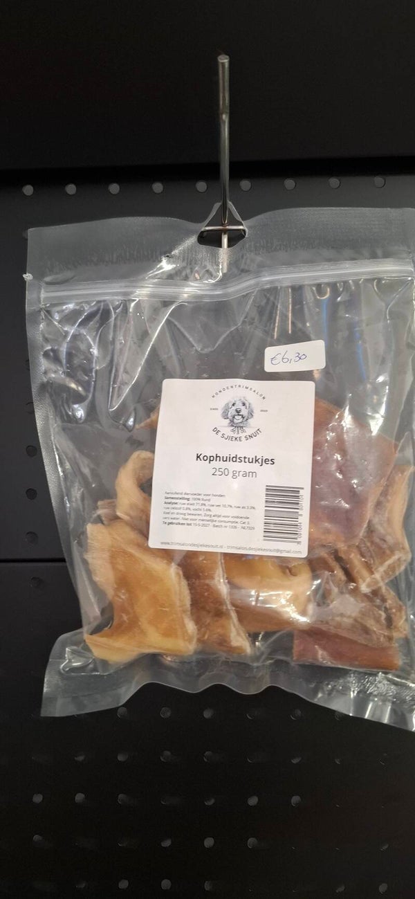 Kophuid stukjes - 250 gram