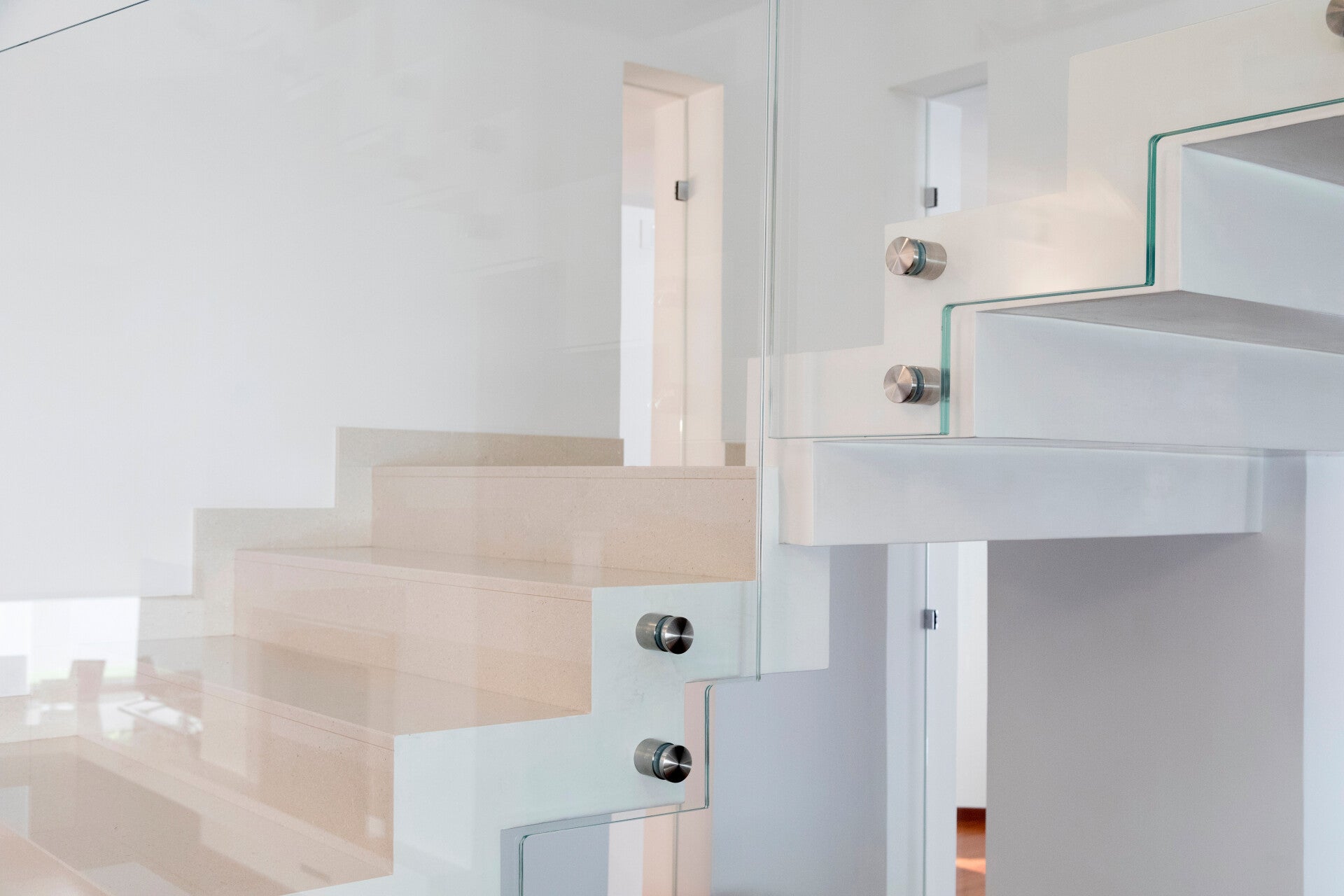 Glasgeländer nach mass