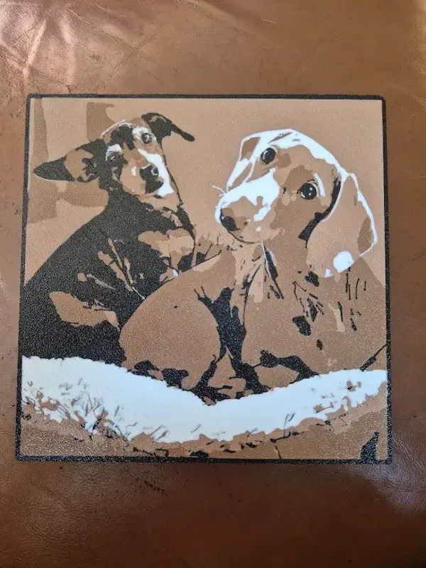 Magische Lithofaan Lightbox – Jouw Foto in 3D (15 cm)