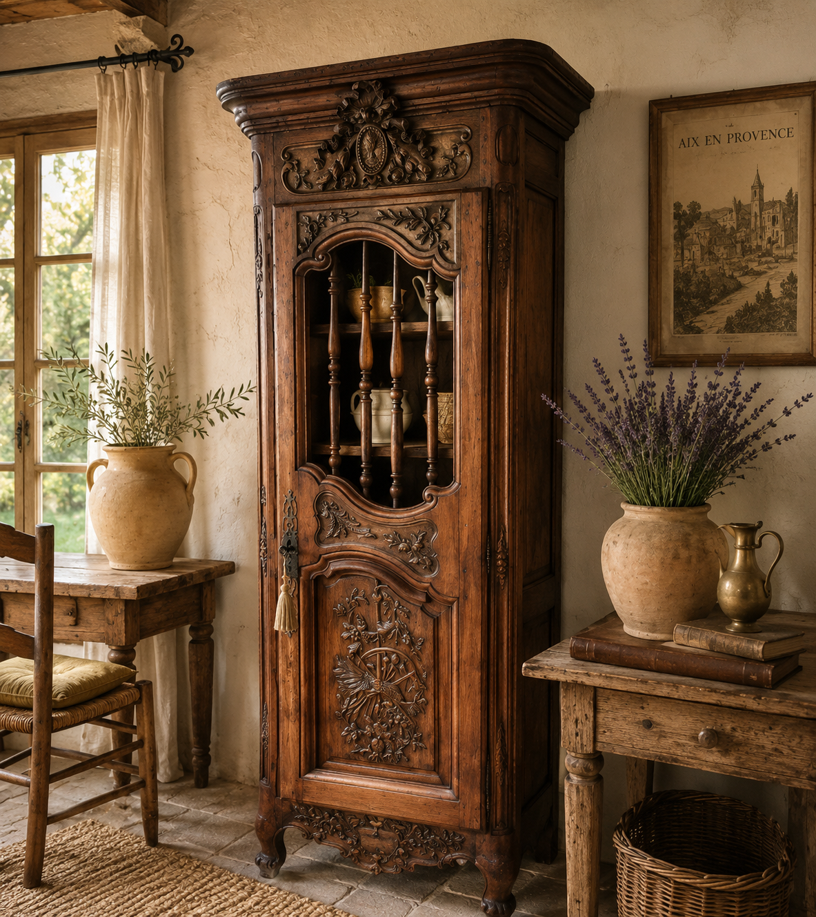 Meuble provençal (manjadou) du 19ième