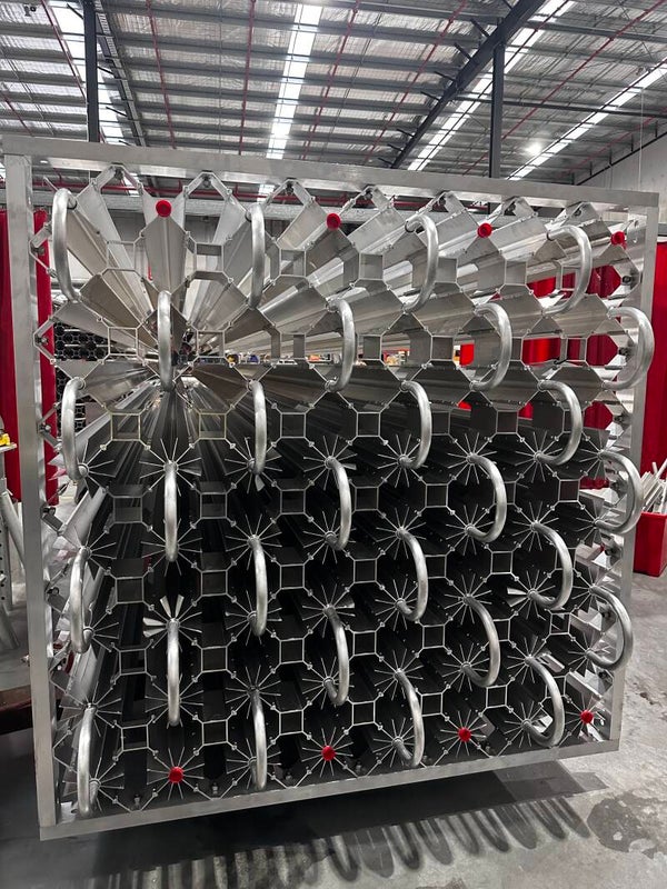 Aluminium welding services for liquid to gas vaporiser design