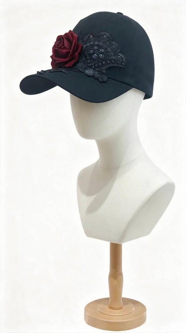 Love in navy cap