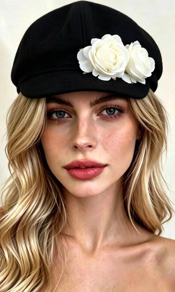 Rosey white hat