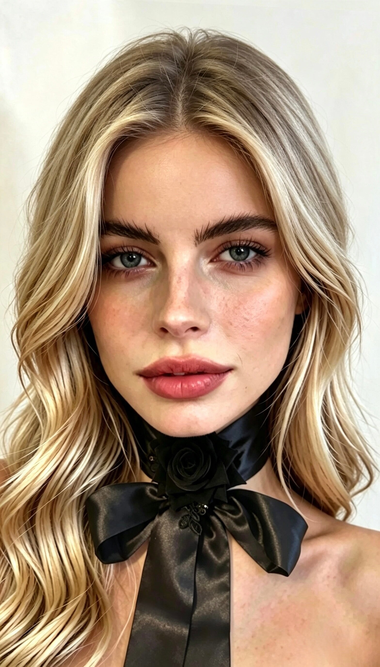 La Rose Noire tie