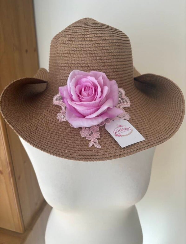 Rosey roo I love you Sunhat