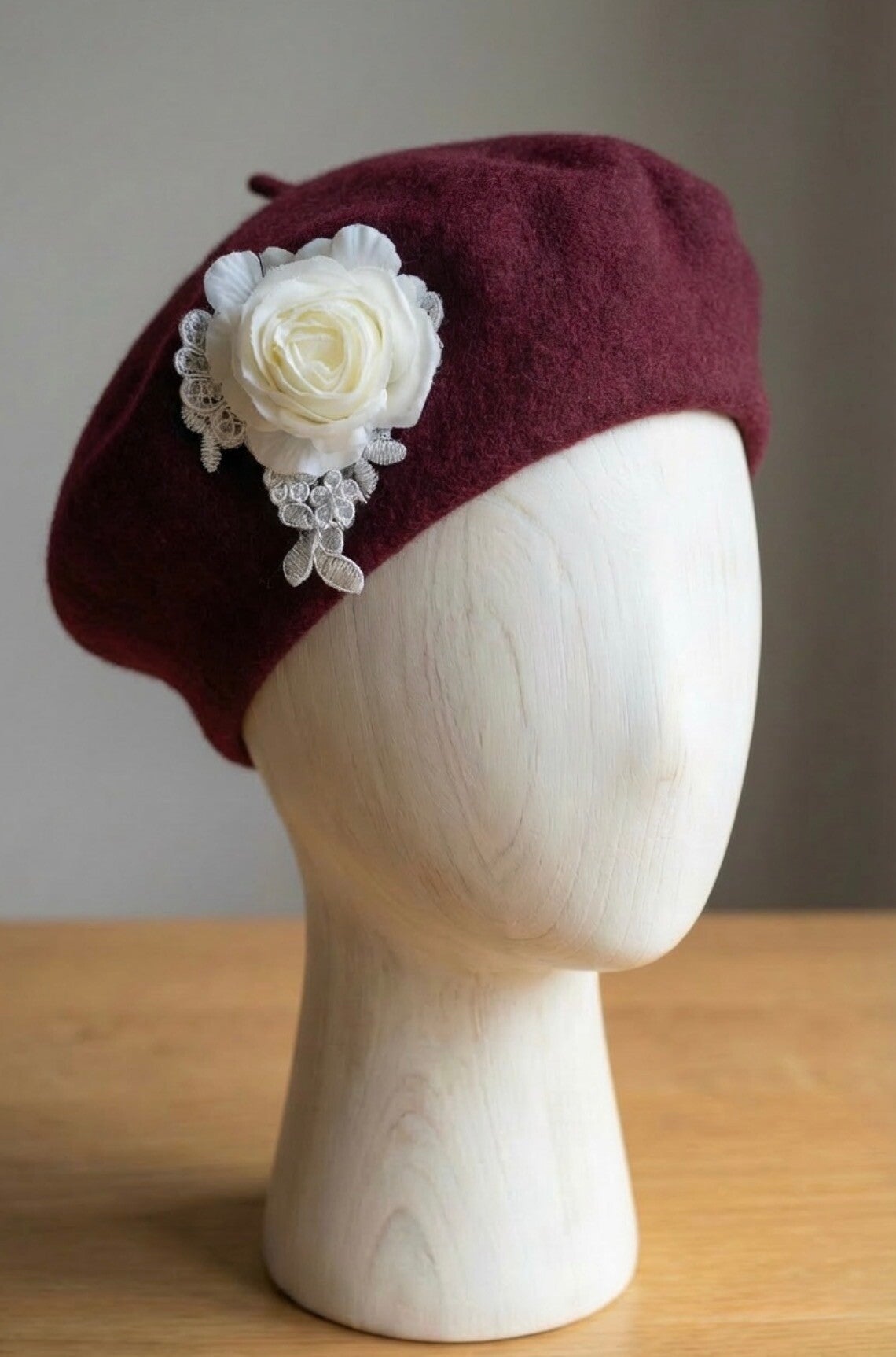 Belle Époque Rose Beret