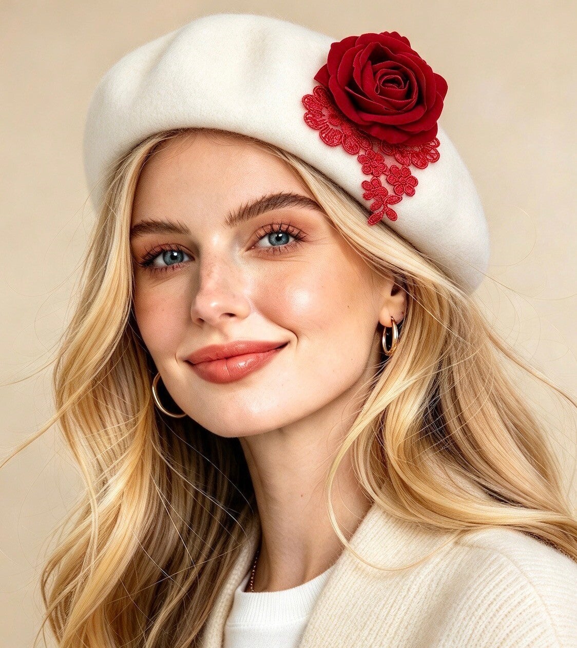 Rose dreamer beret