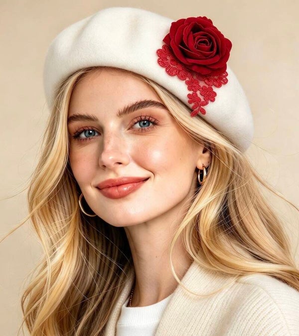 Rose dreamer beret