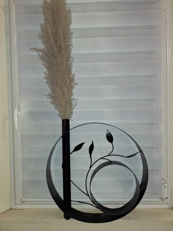 vase en acier