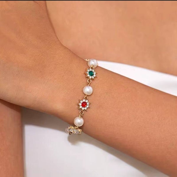 PEARL GEM BRACELET