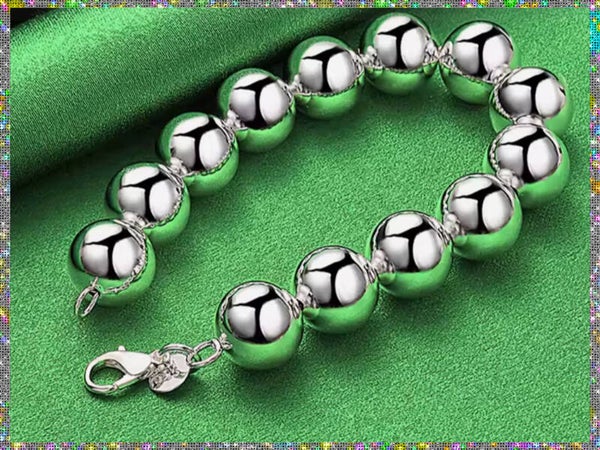 14MM BEADED BRACELET
