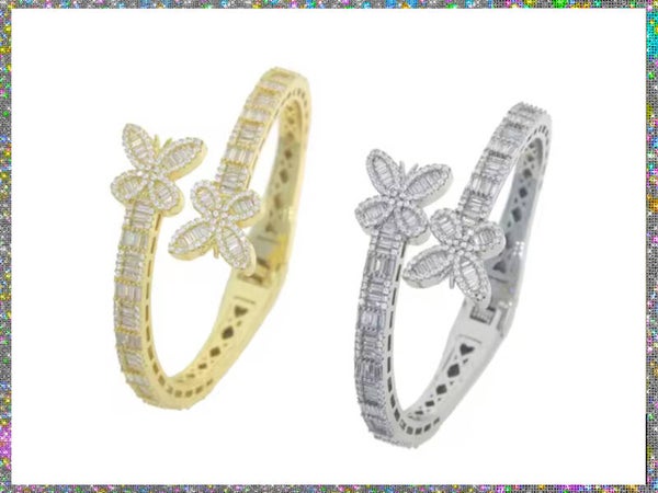 BUTTERFLY BAGUETTE CUFF