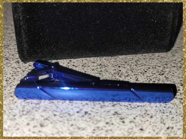 ROYAL BLUE TIE CLIP