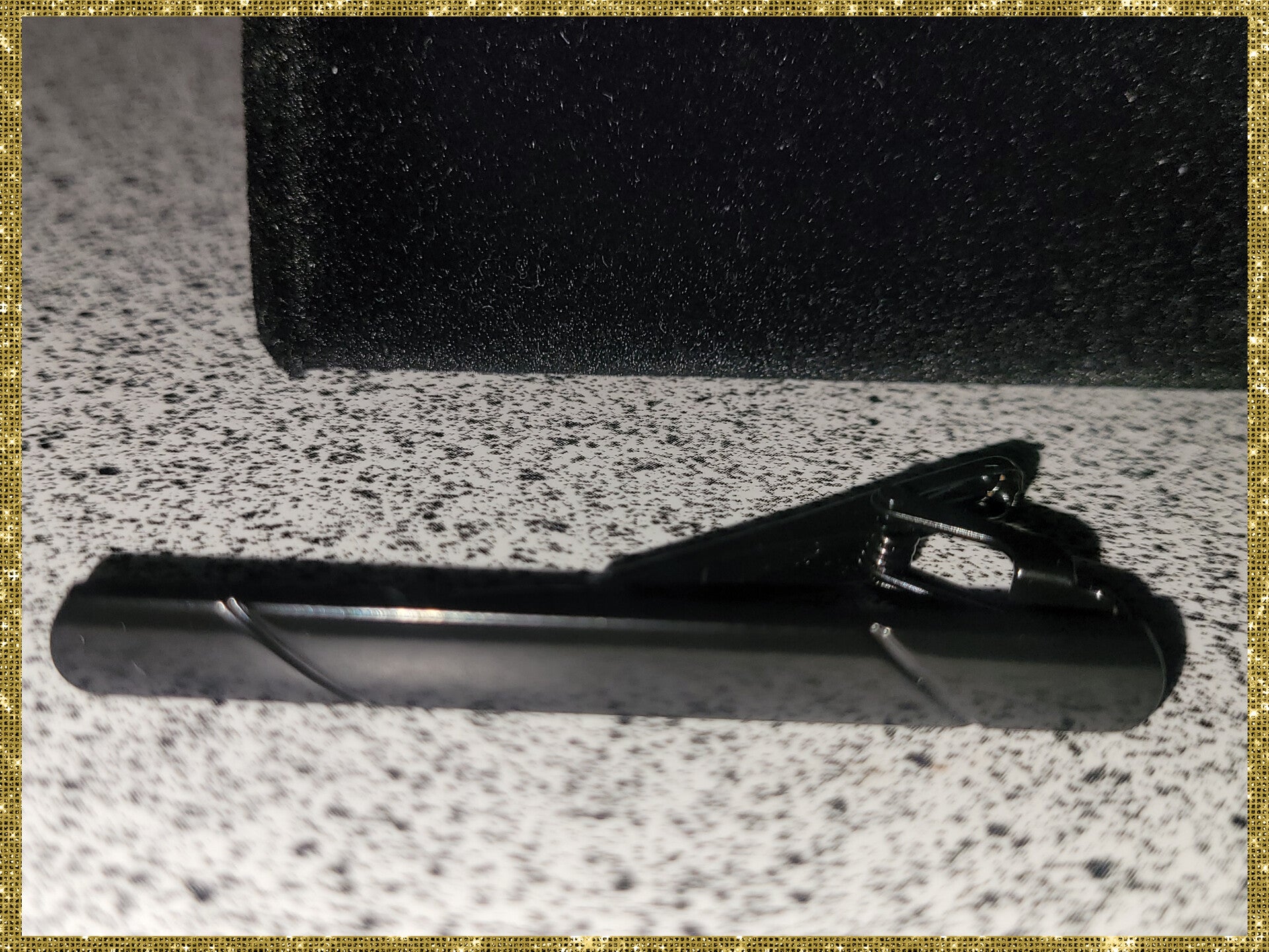BLACK TIE CLIP
