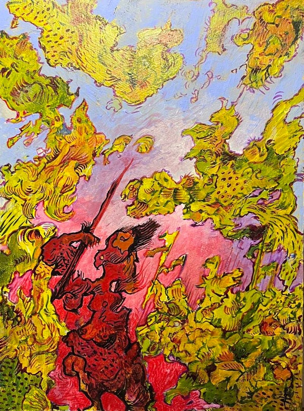 « Le cavalier rouge de l’Apocalypse »