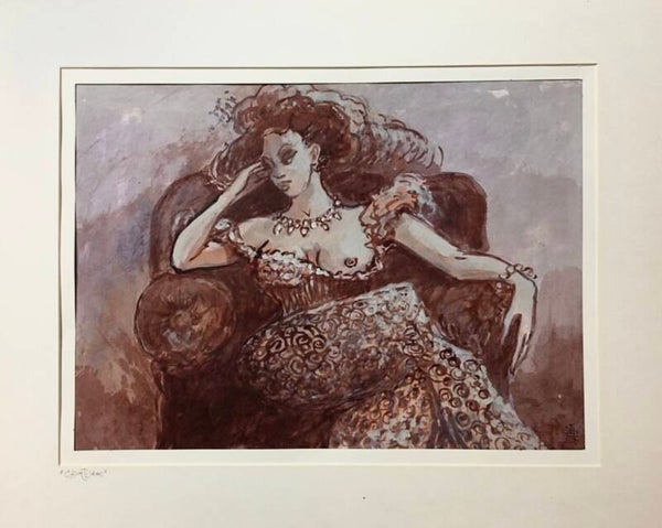 « La courtisane »