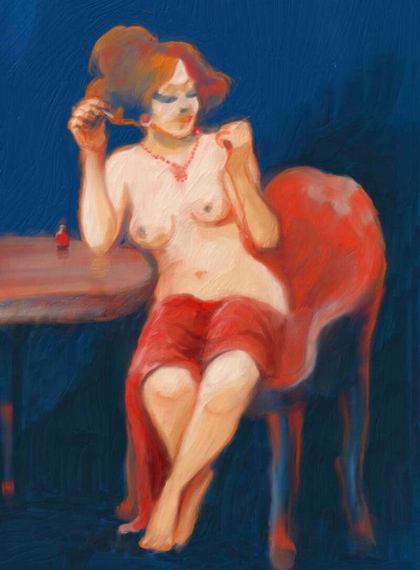 « Le rouge à lèvre »