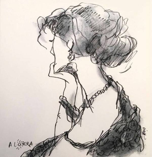 «  A l’opéra »