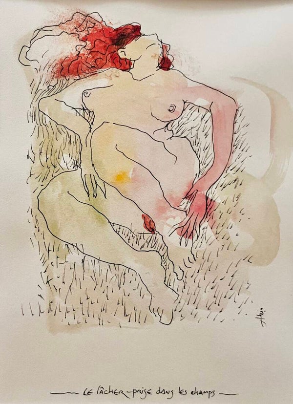 Lâcher prise dans les champs