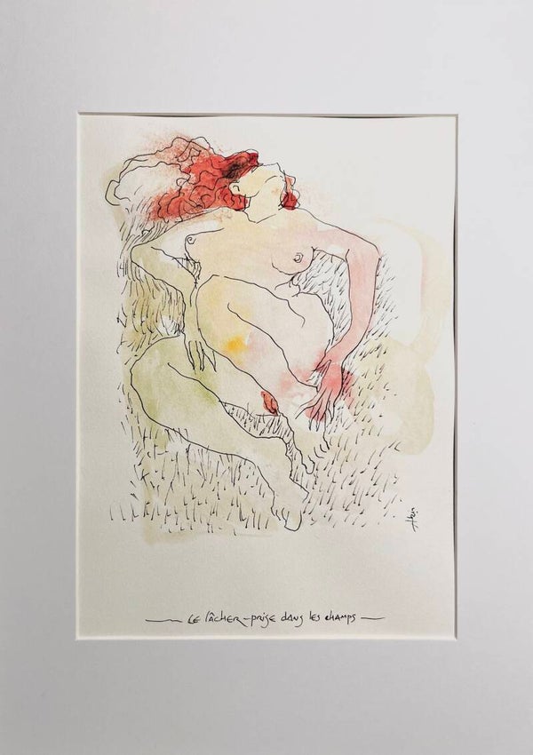 Le lâcher-prise dans les champs