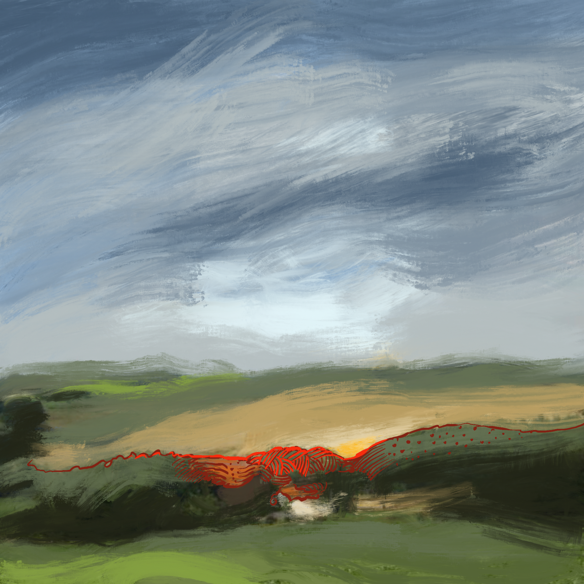 « Une pincée de tuiles avant la bataille »