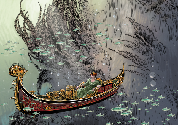 « Dans la lagune »