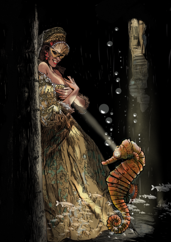 « Au détour du Ponte dell'amore«