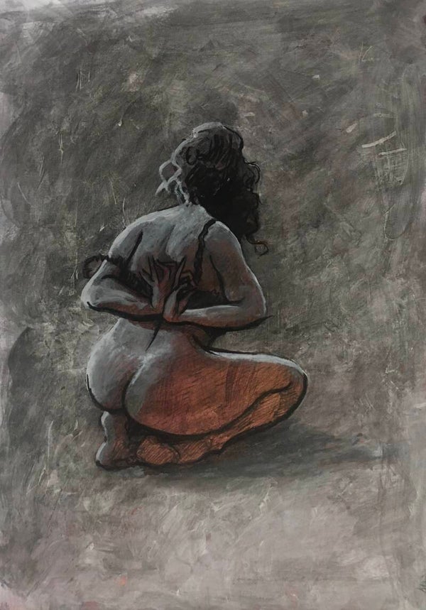 « Nu sur cuivre »