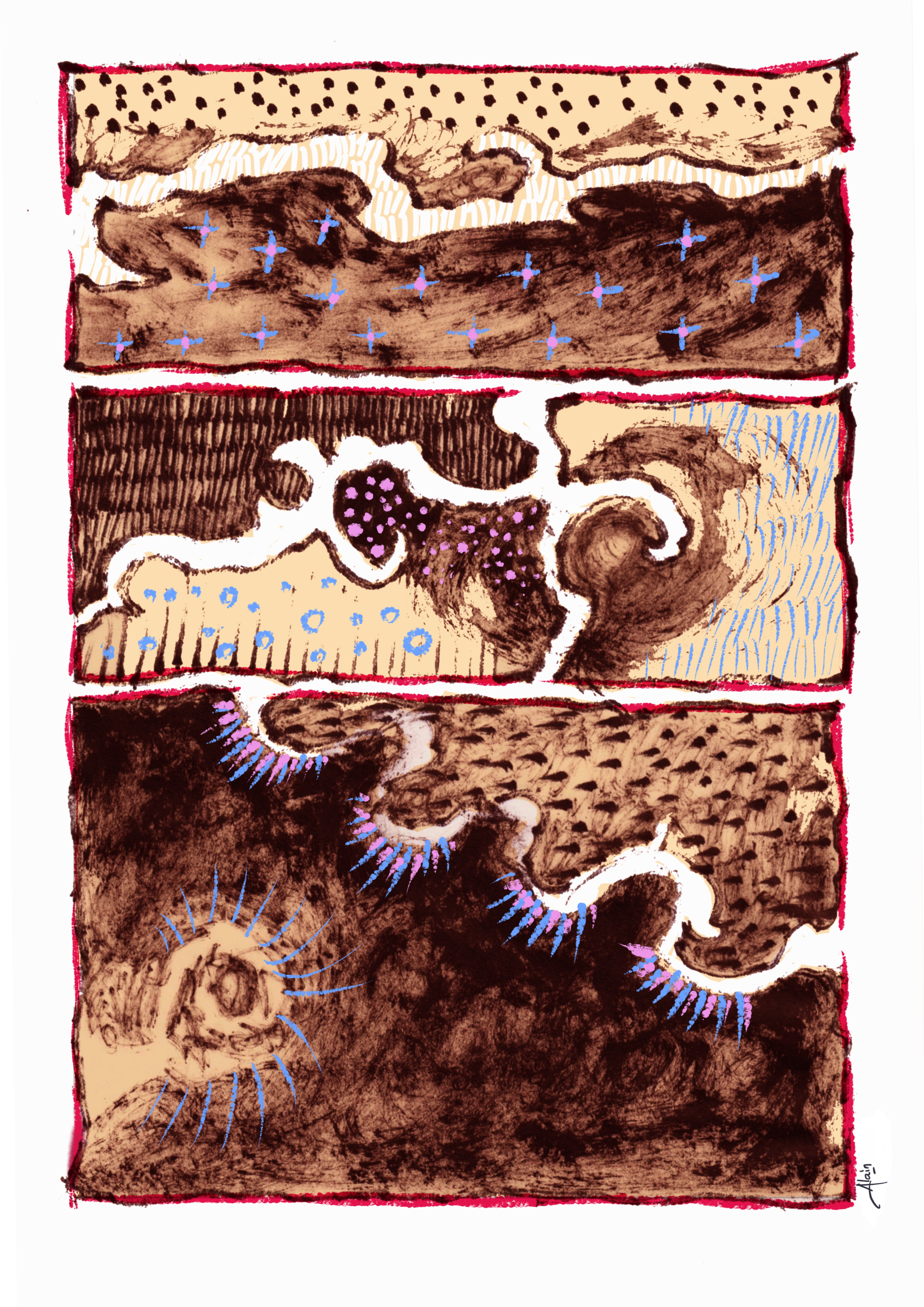 « tempete De sable sur Bruxelles »