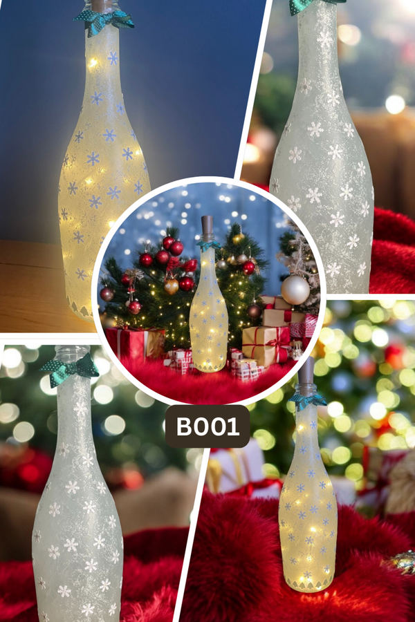 Christmas Table Lamp - Snowflake B001