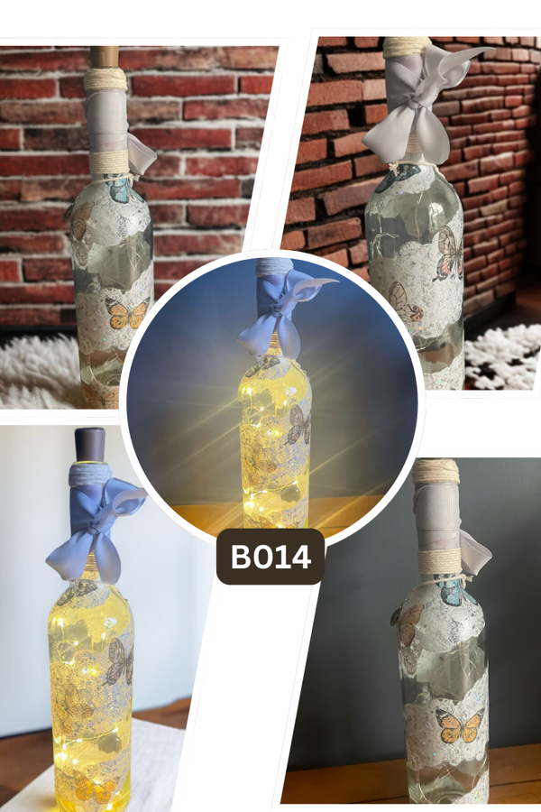 Decorative 'Explore the World' Desk Lamp -B014