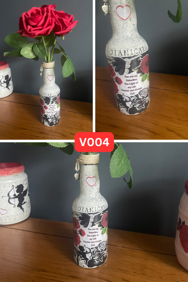 Valentine Rose Vase - V004