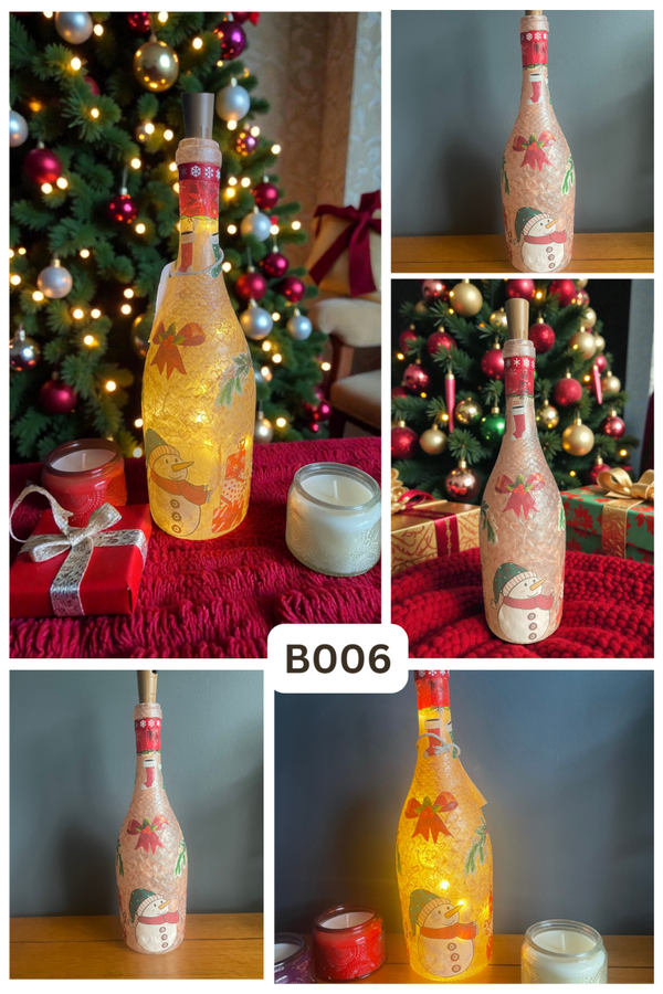 Christmas Table Lamp - Bows -B006