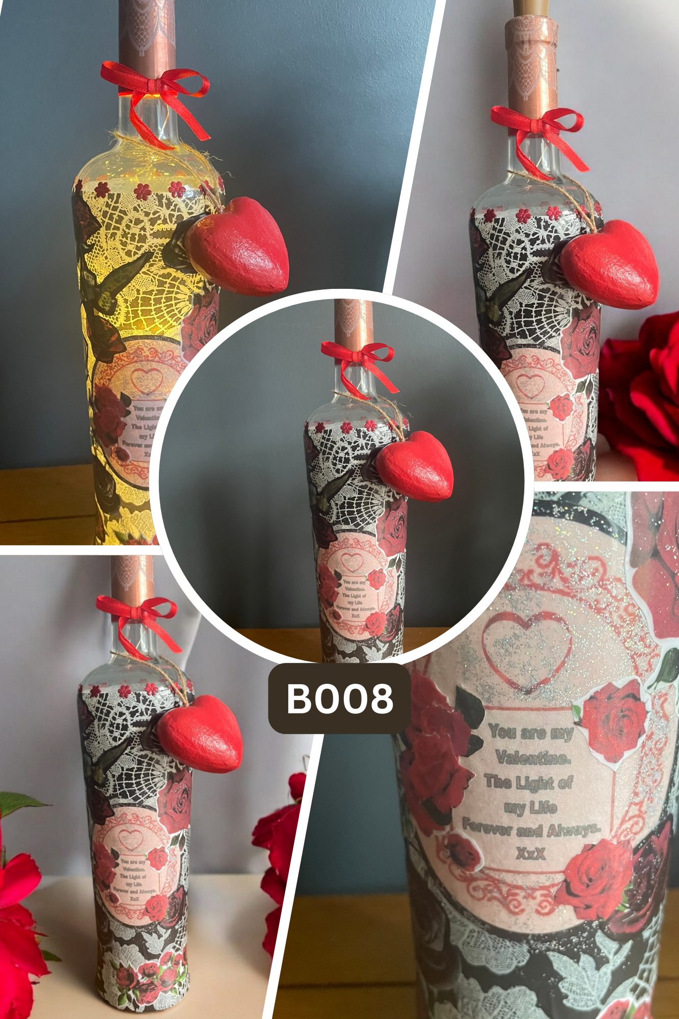 Decorative Valentine Lamp - B008