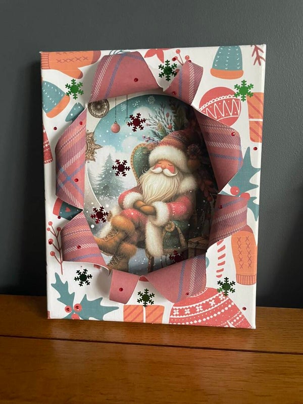 Christmas wall decoration