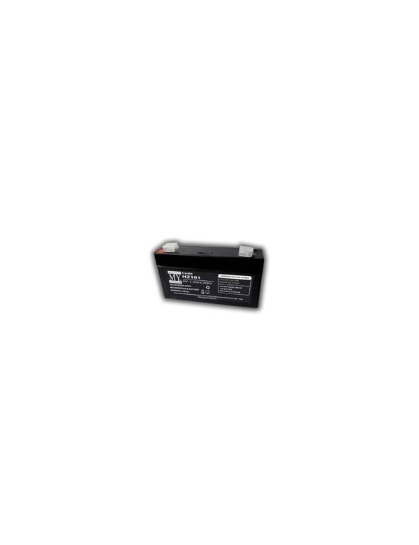 BATTERIA PIOMBO 6V 1.3 AH