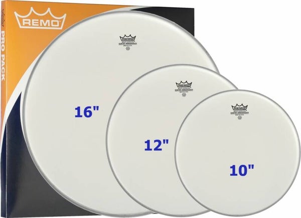 Remo Tom pack 10", 12", 16".
