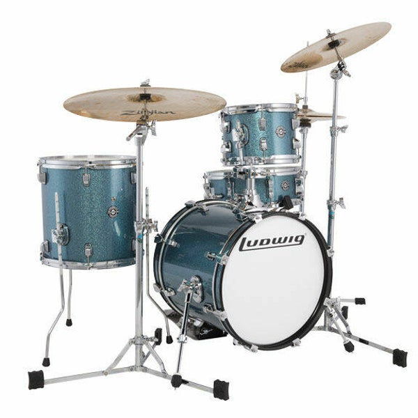 Ludwig Breakbeats,  Azure Blue Sparkle Drumkit
