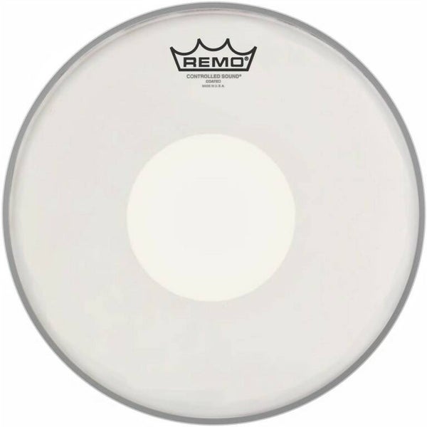 Remo 14" Ambassador Coated CS Snaredrum Batter Bottom White Dot