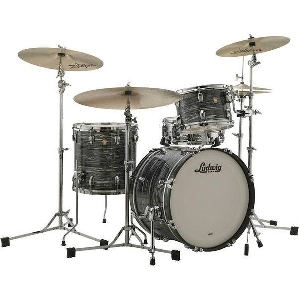 Ludwig Classic Maple, Downbeat Vintage Black Oyster 20"